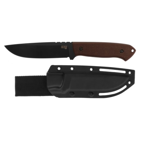 Nóż Za-Pas Ultra Outdoor Brown Micarta Black Cerakote O2