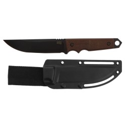 Nóż Za-Pas Urban Tactic Brown Micarta Black Cerakote NMV
