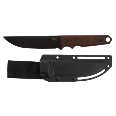 Nóż Za-Pas Urban Tactic Brown Micarta Black Cerakote NMV