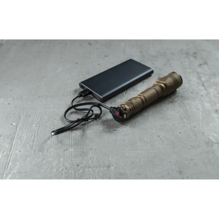 Latarka Armytek Dobermann Pro Magnet USB Sand (ciepłe światło)