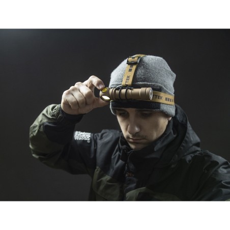 Latarka Armytek Wizard C2 Pro Magnet USB Sand (białe światło)