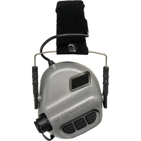 Słuchawki aktywne M31 Electronic Hearing Protector Earmor Gray