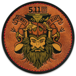 Naszywka 5.11 NEPTUNES NAVY PATCH Brown