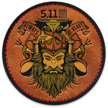 Naszywka 5.11 NEPTUNES NAVY PATCH Brown