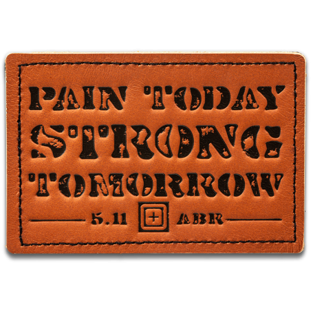 Naszywka 5.11 STRONG TOMORROW LTH Brown