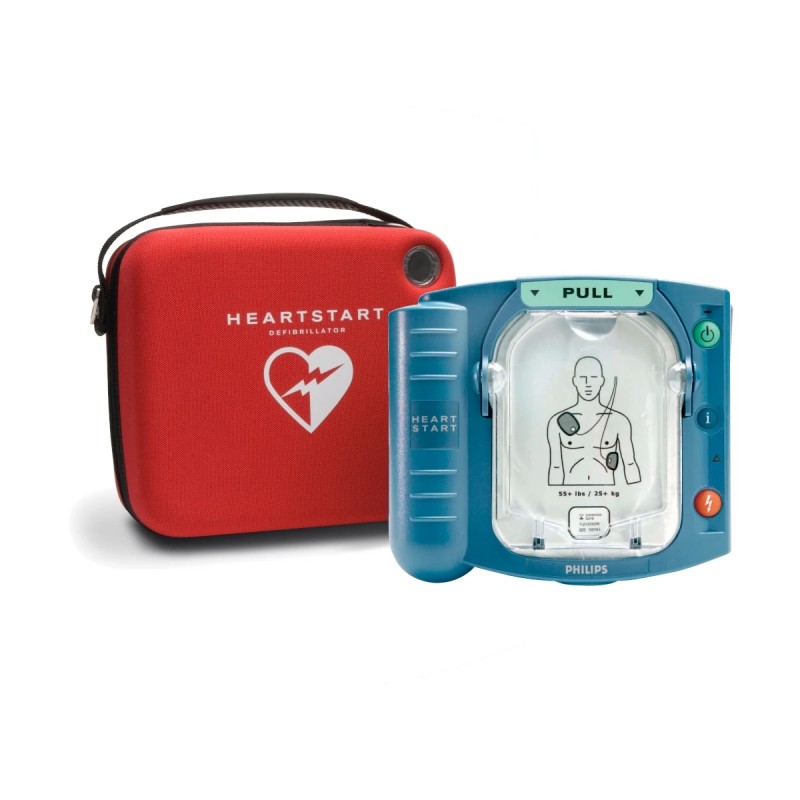 Defibrylator AED Philips HeartStart HS1 w torbie standard