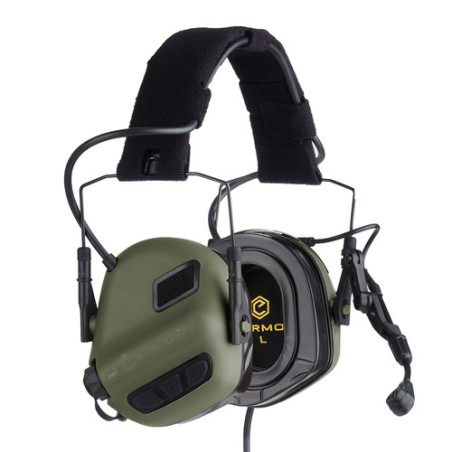 Earmor Zestaw słuchawkowy M32 PLUS Zielony M32-FG +