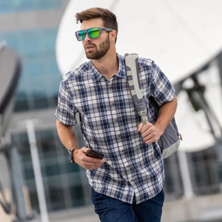 Koszula 5.11 Wyatt Short Sleeve Plaid Shirt Greenzone Plaid