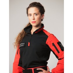 Bluza COMBAT SHIRT HV Red Wild Pro Damska 2