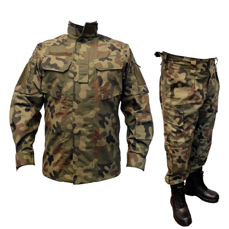 Bluza mundurowa dziecięca MaxPro-Tech WZ 2010 Rip-Stop - PL Camo