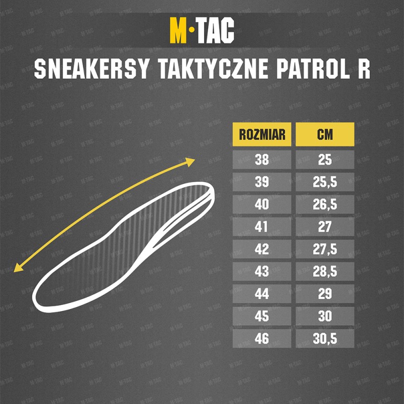 Sneakersy Taktyczne Patrol R - M-Tac