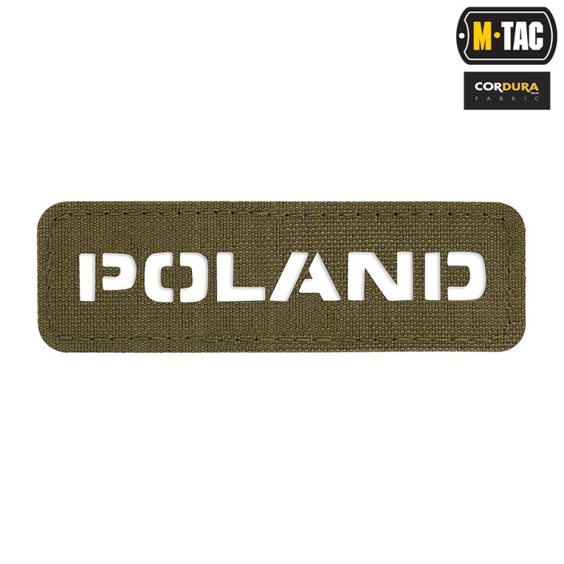 naszywka Poland (przechodzi na wylot) 25?80 Laser Cut - M-Tac