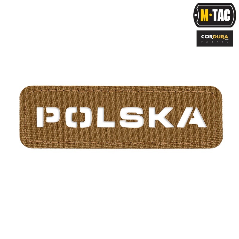 naszywka Polska (przechodzi na wylot) 25?80 Laser Cut - M-Tac