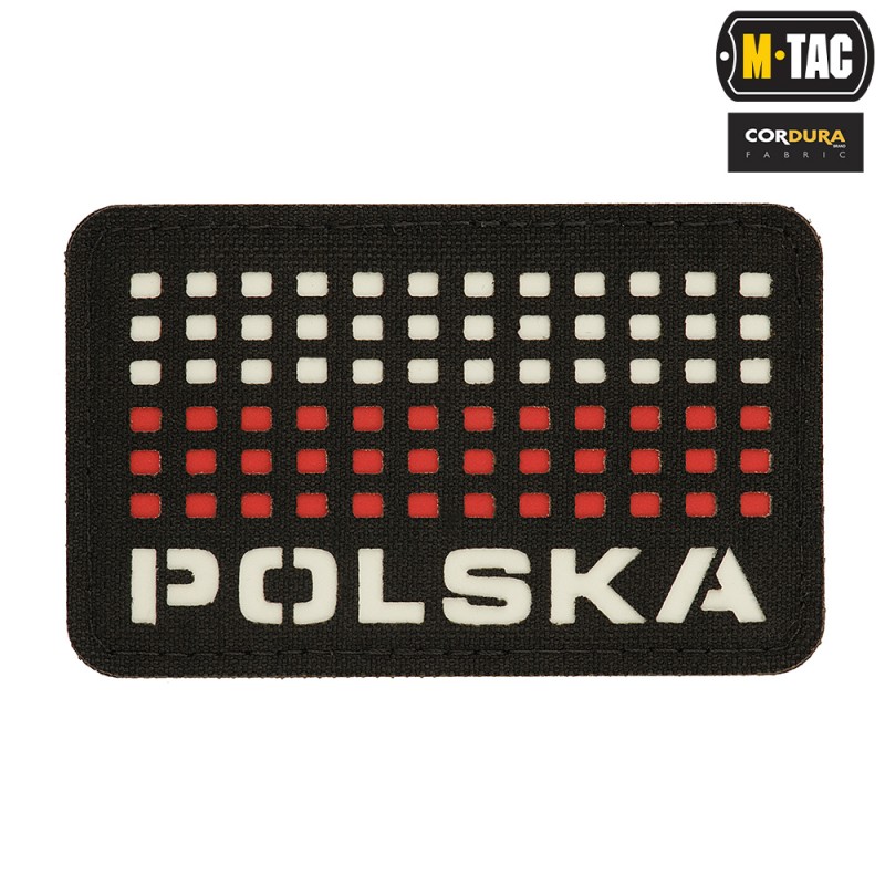 naszywka Polska (z flagą) 50?80 Laser Cut - M-Tac