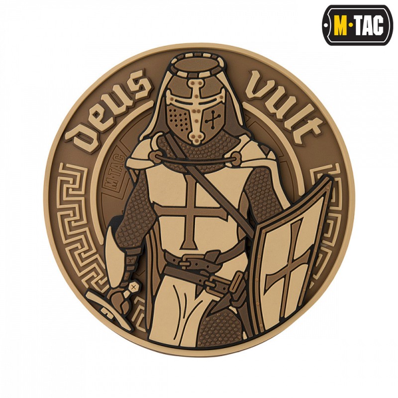 naszywka Deus Vult 3D PVC - M-Tac