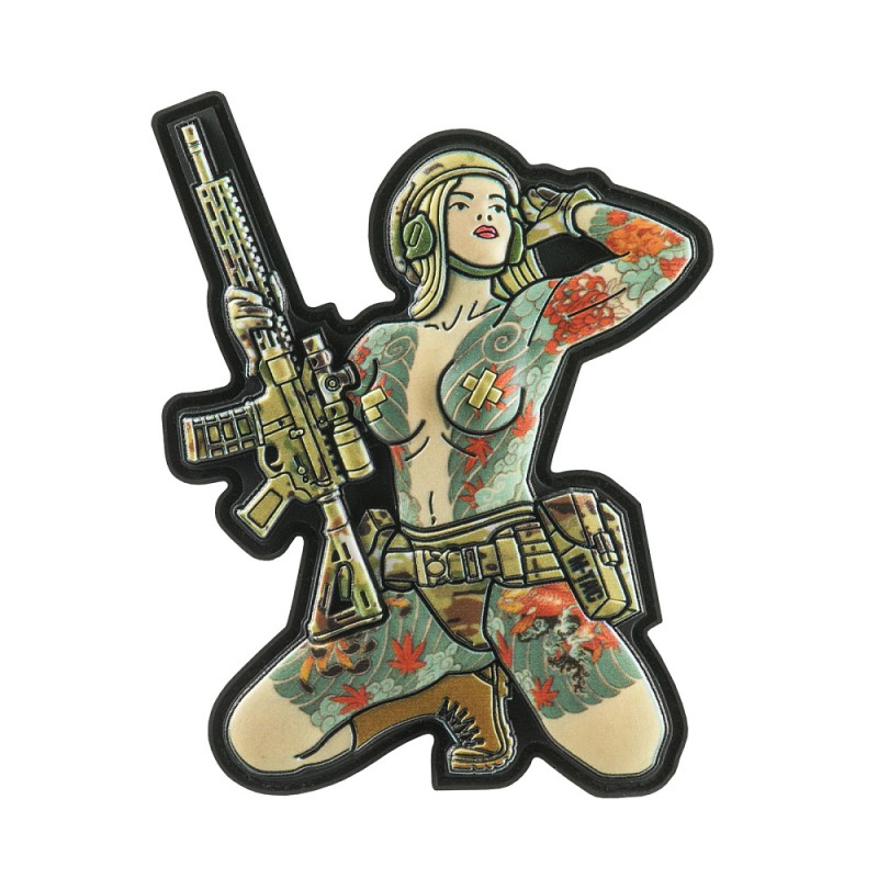 Naszywka Tactical Girl 1 Yakuza PVC - M-Tac