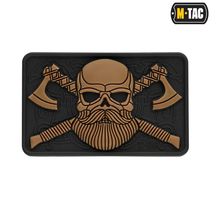 naszywka Bearded Skull 3D PVC - M-Tac