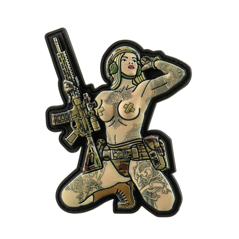 Naszywka Tactical Girl 1 Skandinavik PVC - M-Tac