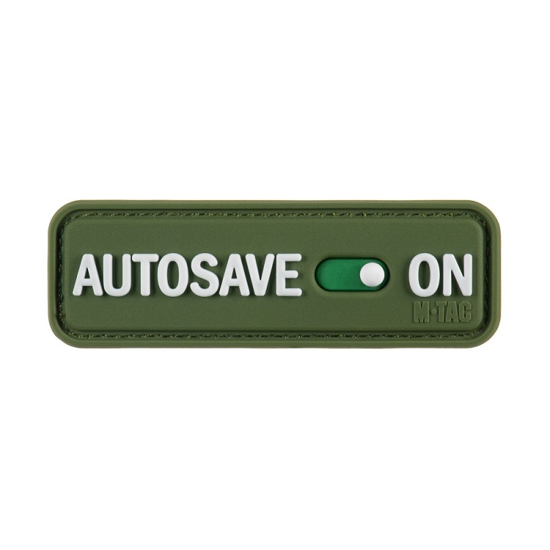 Naszywka Autosave PVC - M-Tac