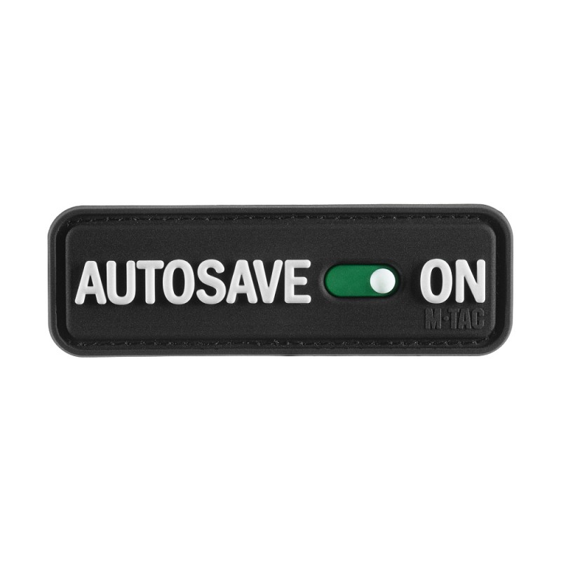 Naszywka Autosave PVC - M-Tac