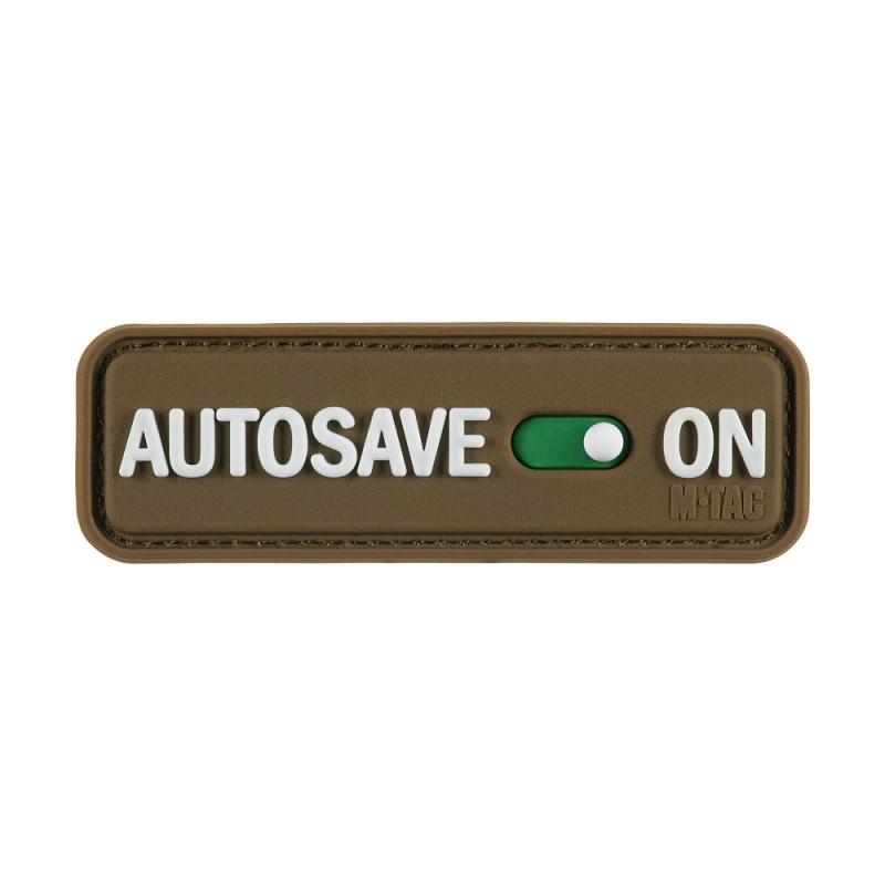 Naszywka Autosave PVC - M-Tac