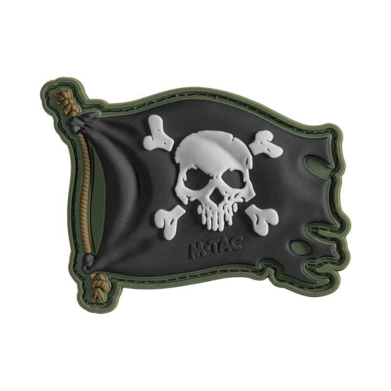 Naszywka Jolly Roger PVC - M-Tac