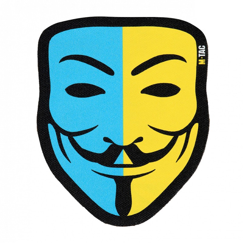 naszywka Anonymous /Yellow/Blue - M-Tac