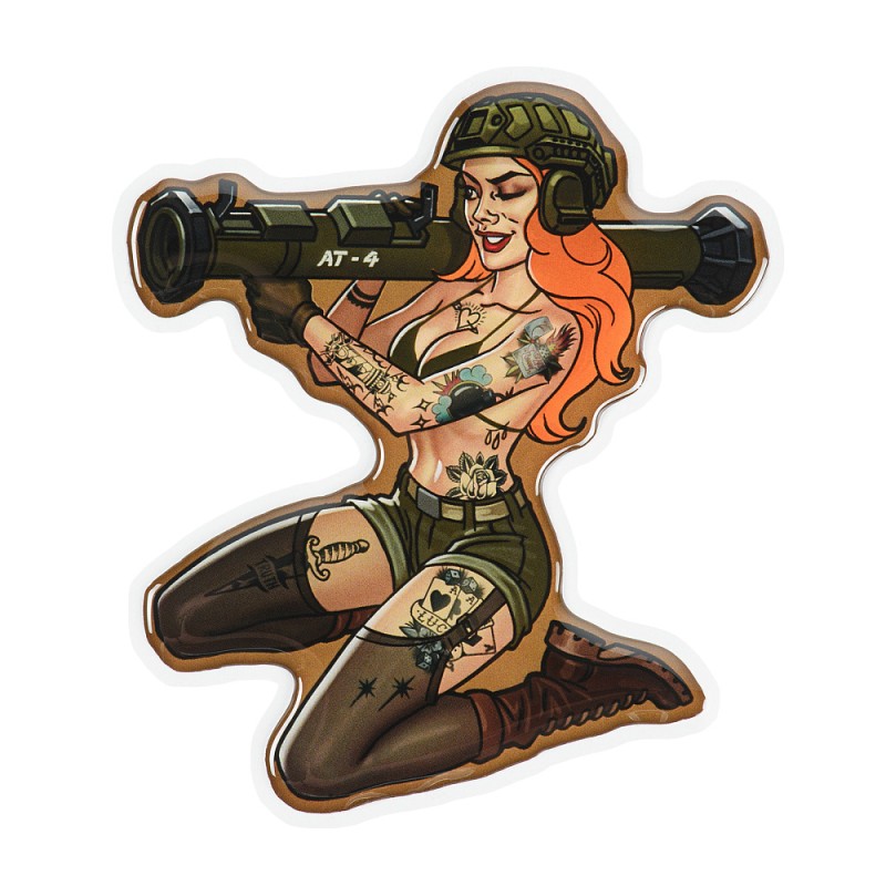 Naklejka Tactical girl 10 AT4 Tattoo - M-Tac