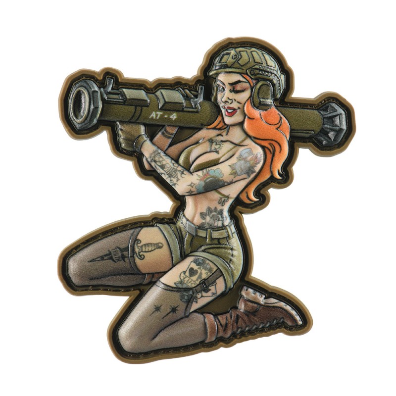 Naszywka Tactical girl 10 PVC Tattoo - M-Tac