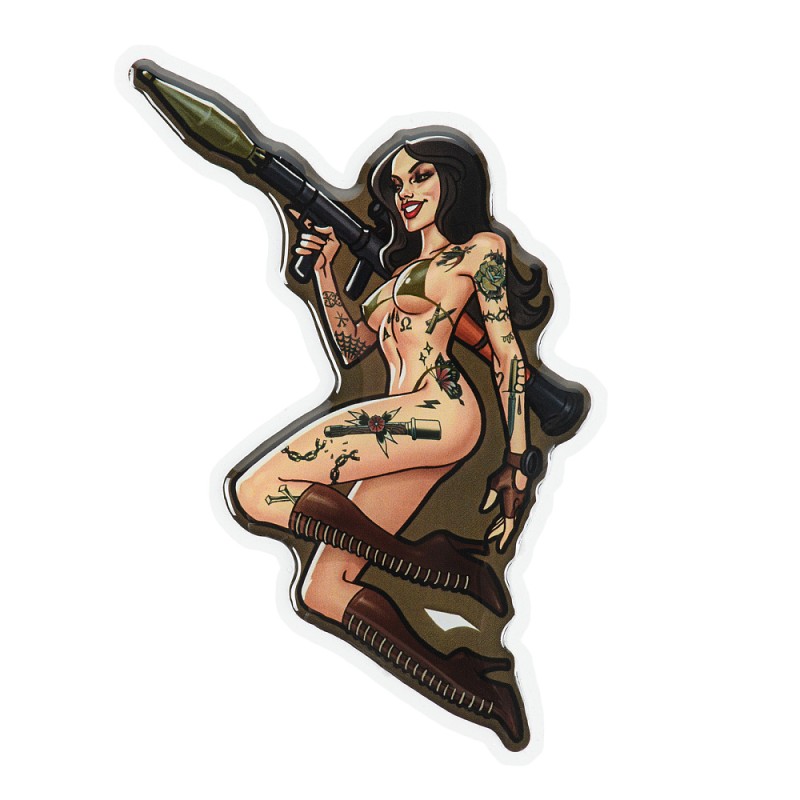 Naklejka Tactical girl 9 RPG Hooligan - M-Tac