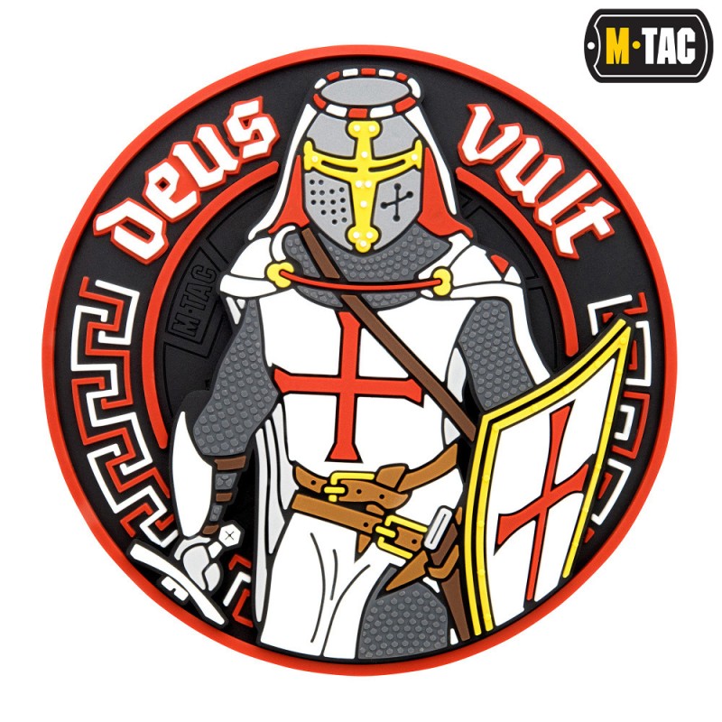 naszywka Deus Vult 3D PVC - M-Tac